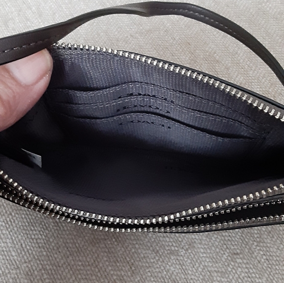 Coach Brown Leather Wristlet - Picture 7 of 11